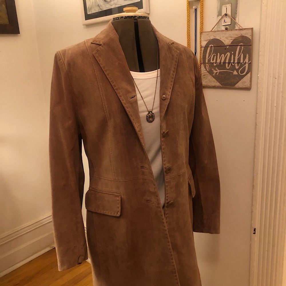 100% Suede Trench / Jacket
